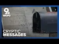 Georgetown Ohio police issue warning after cryptic letters found around town