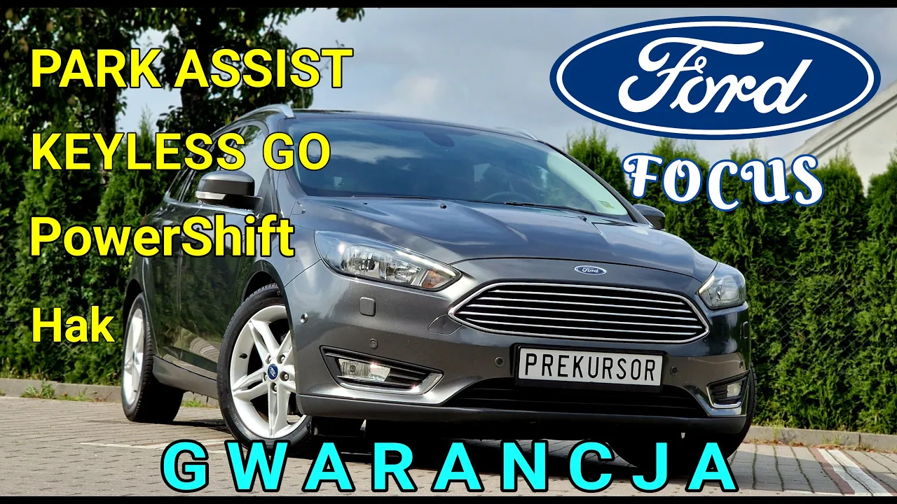 ???? SPRZEDANY Ford FOCUS 2016 2.0 TDCi Titanium PowerShift | prezentacja jazda