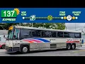 NJ Transit 137 SUMMER EXPRESS Bus Ride 2015 MCI D4500CT CNG 7220 from New York to Seaside Park