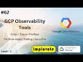 62 Error Reporting Cloud Trace Cloud Profiler Explained Debug Optimize Apps in GCP Hindi