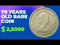 ULTRA RARE UK COINS TWO SHILLING 1957 WORTH THOUSAND OF DOLLAR