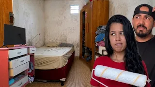 TRANSFORMAÇÃO DE QUARTO COMPLETA: Do caos ao quarto dos sonhos!