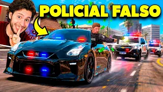 Virei PILOTO DE FUGA, mas sou POLICIAL! (GTA 5 RP)
