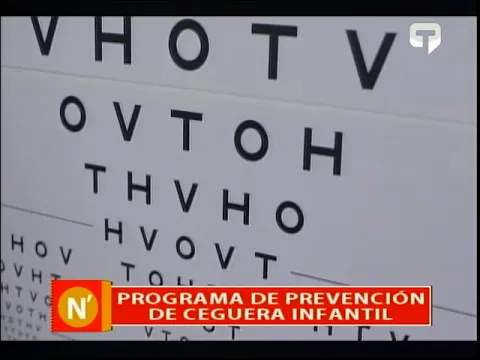 Programa de prevención de ceguera infantil