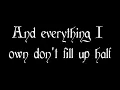 Carrying Your Love With Me - George Strait (Lyrics)