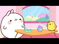 Download Lagu Molang \u0026 Piu Piu - Flying Pets | More @Molang  ⬇️ ⬇️ ⬇️