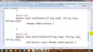Read XML Using SAX in Java