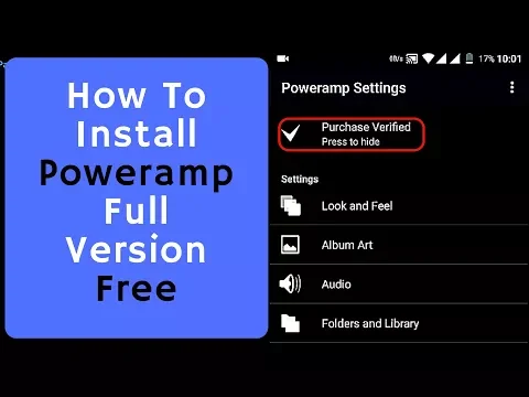Download MP3 How To Install Poweramp Music Player Full Version For Free | Root