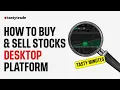 Placing Your First Stock Trade on Tastytrade