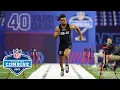 Running Backs Run the 40-Yard Dash at the 2023 NFL Combine