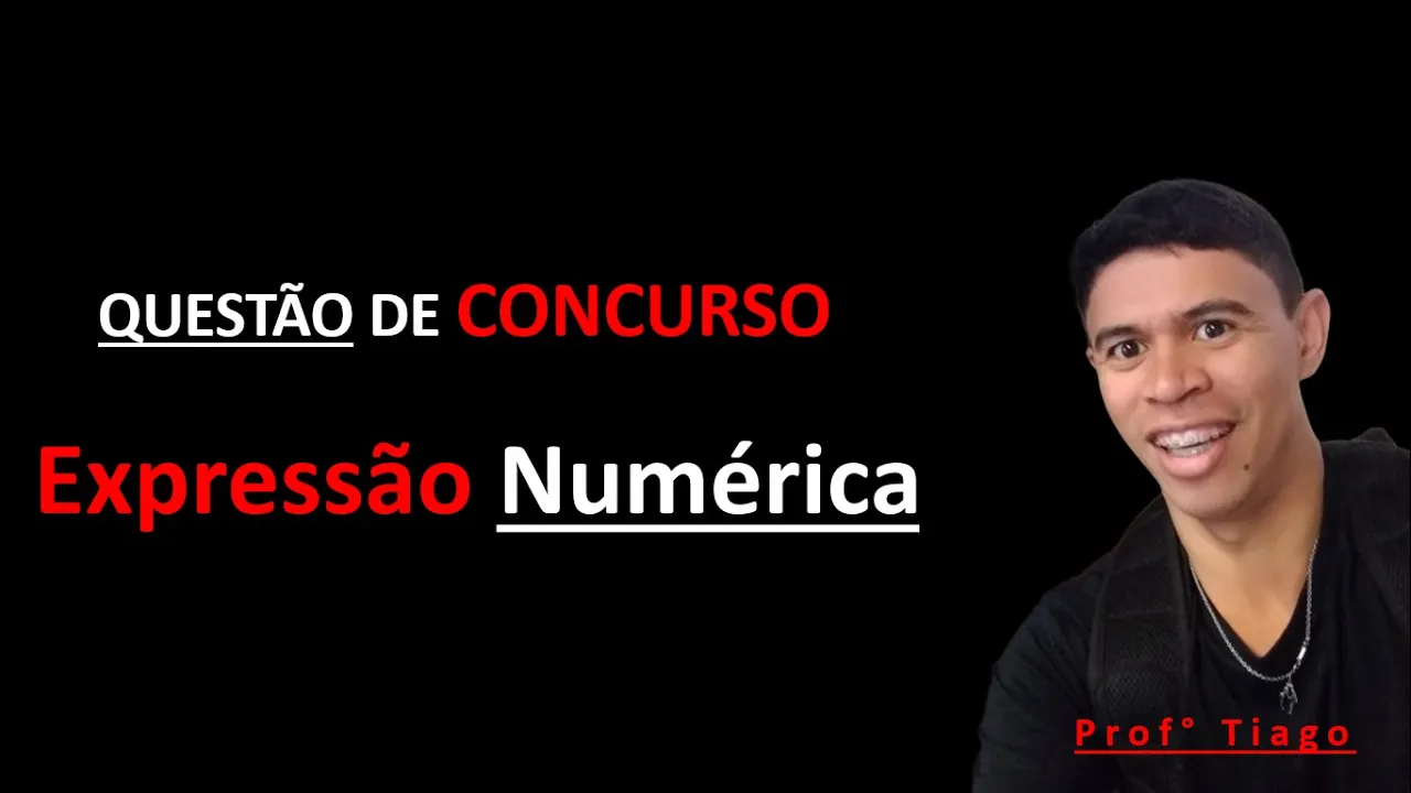 Expressão NuméricaQ13 Matemática Instituto Mais #IMAIS 2019 Guarda Civil Municipal