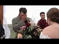 Grooms Reaction Will make you Cry Ranch Wedding Yuma Colorado Wedding Sonder Films