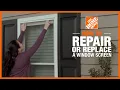 How to Repair or Replace a Window Screen The Home Depot