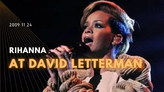 Download 2009 Rihanna - Live at David Letterman (Russian Roulette) MP3