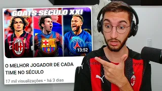 O MELHOR JOGADOR DE CADA TIME NO SÉCULO