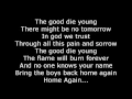 Lagu Scorpions-The good Die Young Lyrics