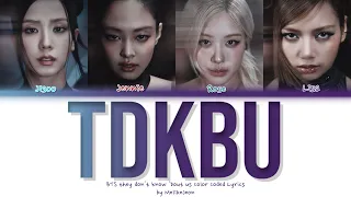 blackpink they dont know bout us by bts ai cover color coded