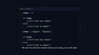 Truthiness - Python for Beginners