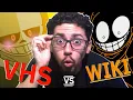 VHS SANS X WIKI SANS TENSION TAPE VHS Vs WIKI REACTION