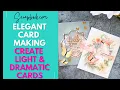 Lagu Elegant Cardmaking | Light, Dramatic Designs Using Dies \u0026 Rub-On Transfers | SBC Fest Kit