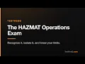 HAZMAT Operations Awareness Exam What to Know ERG Placards PPE