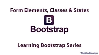 Form Elements Classes States in Bootstrap