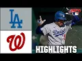LA Dodgers vs Washington Nationals Full Game Highlights ESPN MLB