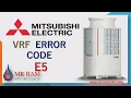 MITSUBISHI VRF Error code E5 English