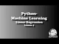 Python - Machine Learning