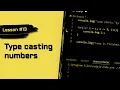 JavaScript For Beginners Type Casting Number