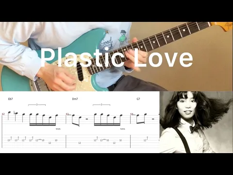 Download MP3 Mariya Takeuchi - Plastic Love (guitar cover with tabs \u0026 chords)