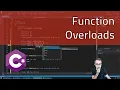 8 4 Function Overloads - Learning C
