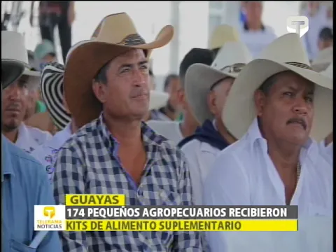 174 pequeños agropecuarios recibieron kit de alimento suplementario