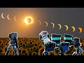 4 Cameras 104 seconds 1 total solar eclipse THAT WAS INTENSE