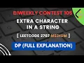 Leetcode BiWeekly contest 105 - Medium