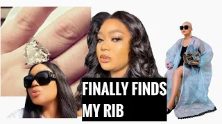 popular nollywood actress rachael okonkwo just got engag d as she find her missing rib nkoli 