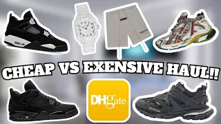 CHEAP VS EXPENSIVE DHGATE HAUL With links
