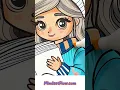 This Girl Reading A Book Coloring Page Is Too Peaceful to Skip Watch the Magic Unfold