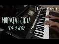 Lagu Munajat Cinta - TRIAD | Piano Cover + Lirik + Chord C