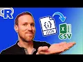 How to CONVERT JSON string file to CSV in RStudio