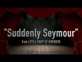 "Suddenly Seymour" from Little Shop of Horrors - Karaoke Track with Lyrics on Screen