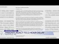 Montgomery County schools apologizes for late weather notice