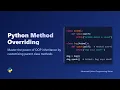 Python Method Overriding Simplify Inheritance OOP
