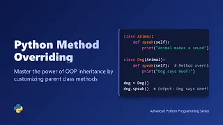Python Method Overriding Simplify Inheritance OOP
