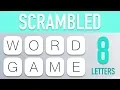 Scrambled Word Games - Guess the Word Game 8 Letter Words