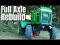 Complete Front Axle Rebuild - John Deere 318 322 332