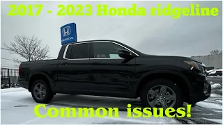 Download 2017 - 2023 Honda ridgeline common problems MP3