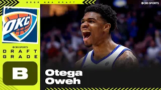 Otega Oweh selected No 41 overall by Thunder 2026 NBA Draft Grades Instant Reaction