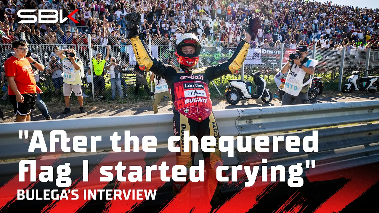 Nicolo Bulega's Champion Interview 🏆👑 | 2026 #ItalianWorldSBK 🇮🇹