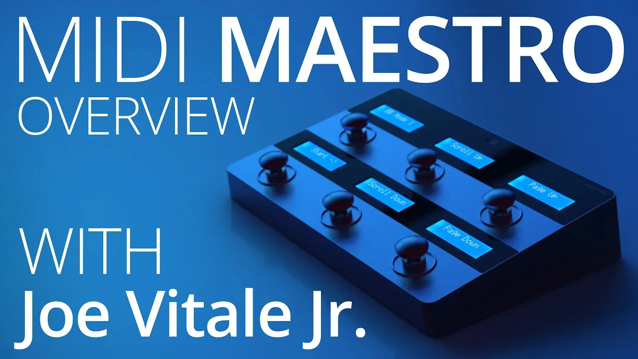 Singular Sound MIDI Maestro Next-Gen MIDI Foot Controller